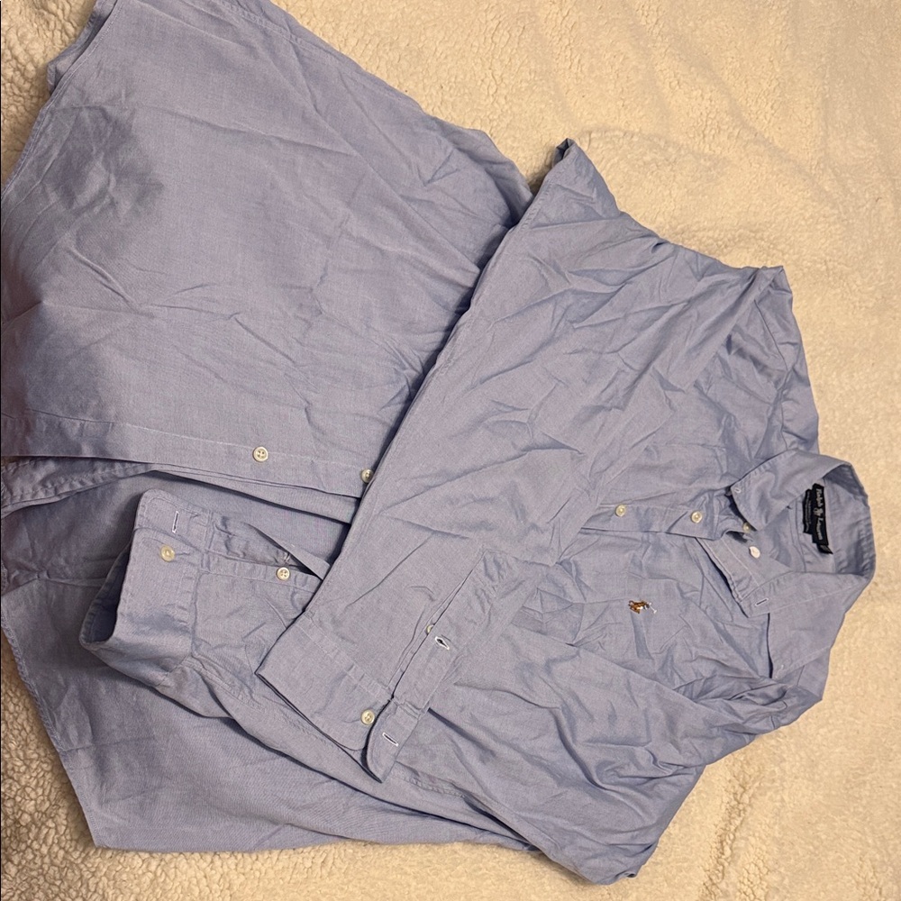 Ralph Lauren Sky Blue Oxford Shirt